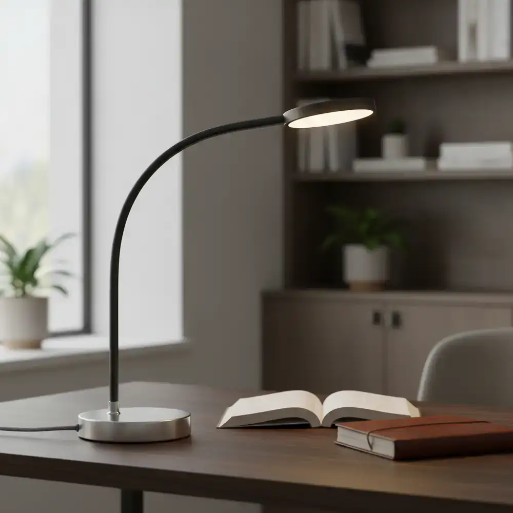 Lampe de lecture avec socle lourd pour bureau